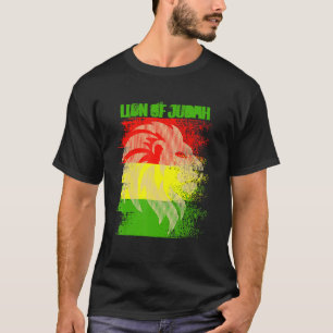 Rasta Lejon av Judah Reggae Roots Jamaica Rasta Re T Shirt