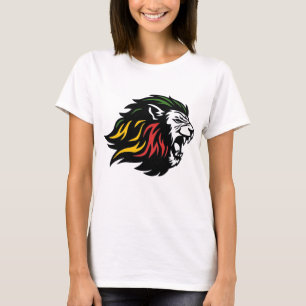 Rasta Lejon av Judah T-Shirt