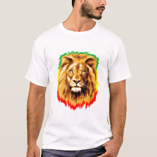 Rasta Lejon av Judah T Shirt