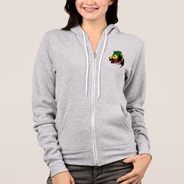 Rasta Lejon av Judah T Shirt (Framsida)