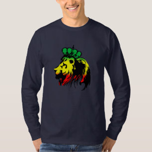 Rasta Lejon av Judah T-Shirt