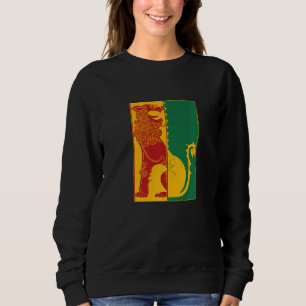 Rasta Lejon Jamaican Färg Rastafari for Reggae T Shirt