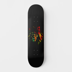 Rasta Lejon Mini Skateboard Bräda 18,5 Cm