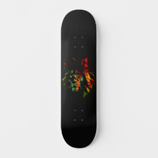 Rasta Lejon Mini Skateboard Bräda 18,5 Cm