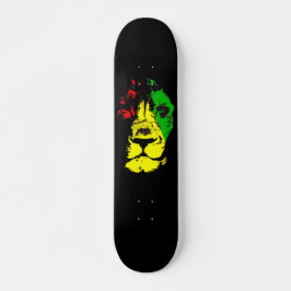 Rasta Lejon Mini Skateboard Bräda 18,5 Cm