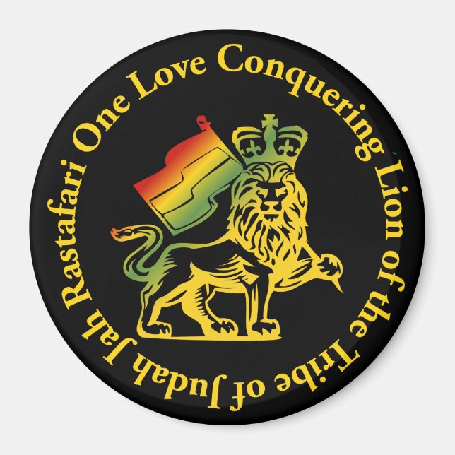 Rasta Lejon om Judah Magnet (Framsidan)