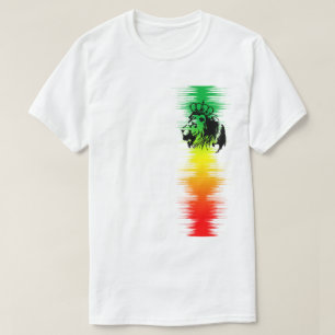 Rasta - Lejon om Judah T Shirt