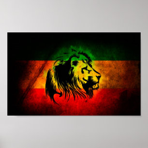 Rasta Lejon Poster