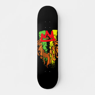 Rasta Lejonare Krona Mini Skateboard Bräda 18,5 Cm