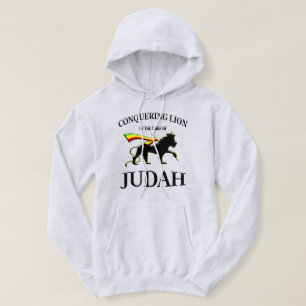 RASTA Lejonet av Juda Röd Guld Grön Hoodie