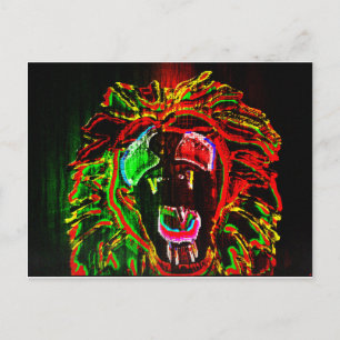 Rasta Lejont vykort