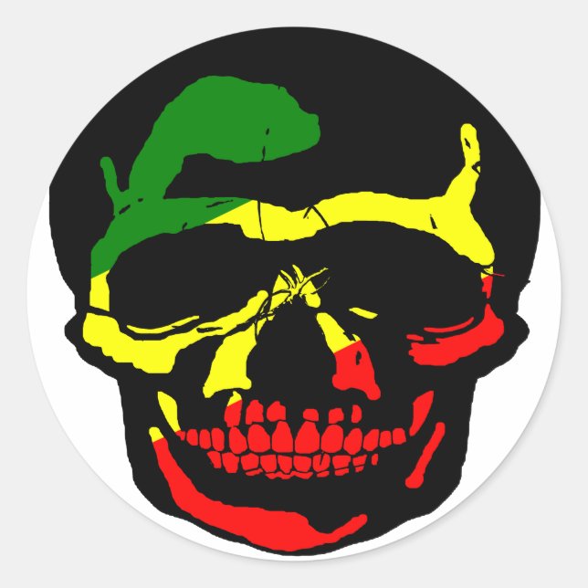 RASTA LOOCKY RUNT KLISTERMÄRKE (Framsida)