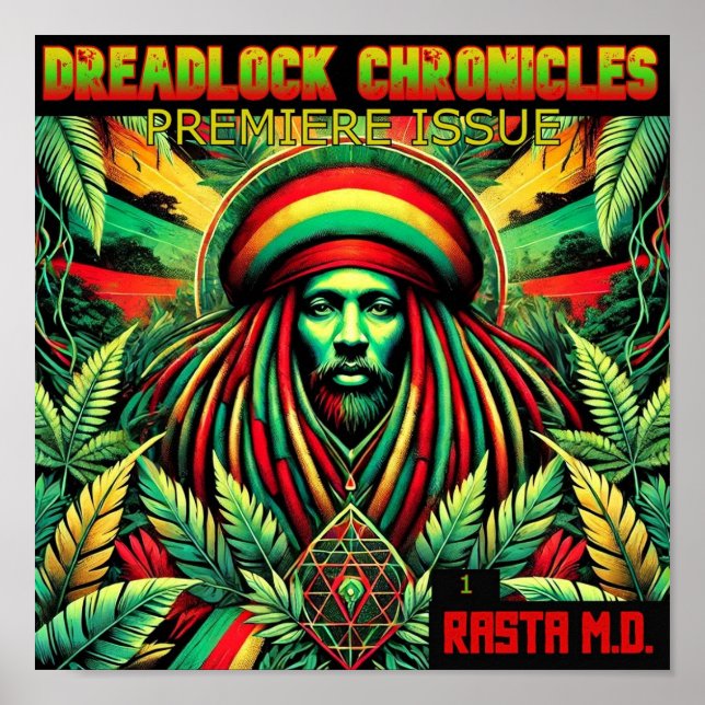 Rasta M.D. DreadLock Chronicles Issue 1 cover Poster (Framsidan)