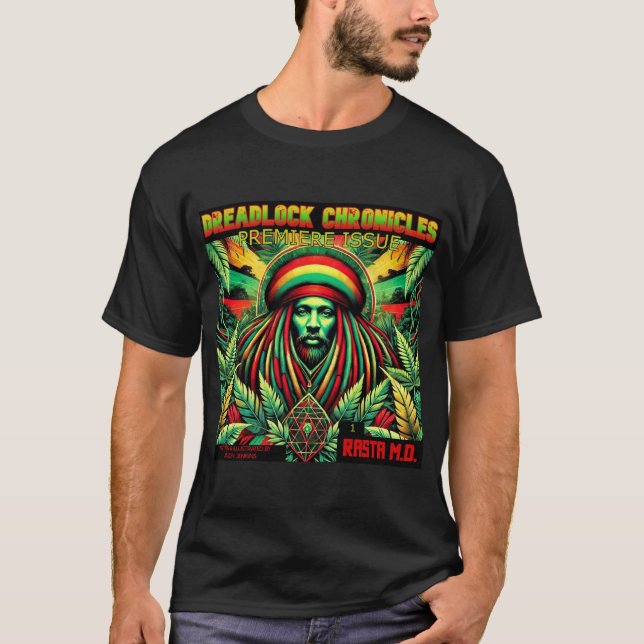 RASTA M.D. PREMIERE ISSUE 1 T SHIRT (Framsida)