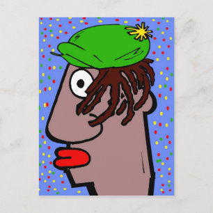 Rasta Man Vykort