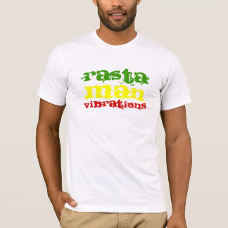 Rasta manvibrationer tee shirt