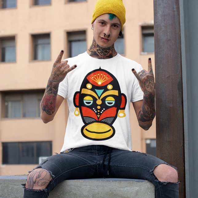 Rasta Mask T Shirt (Skapare uppladdad)