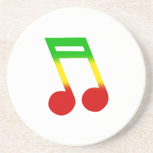 Rasta musik noterar underlägg