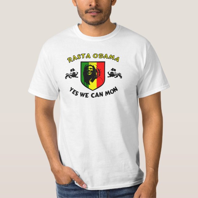 Rasta Obama T-shirt (Framsida)