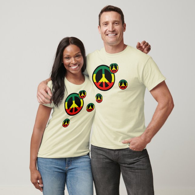 Rasta Peace T-shirt (Unisex)