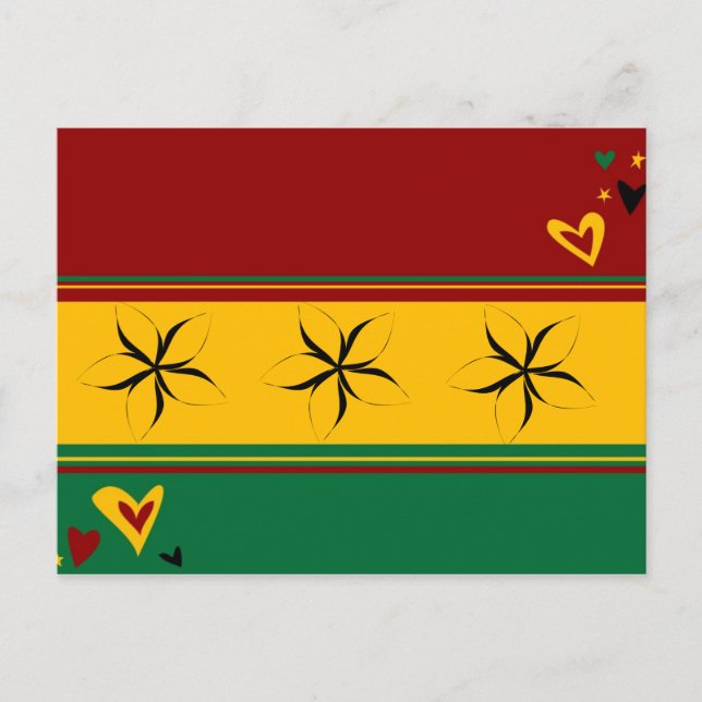 Rasta Postcard Vykort (Framsida)