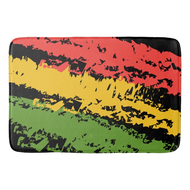 Rasta Rand Design Bath Mat Badrumsmatta (Framsidan)