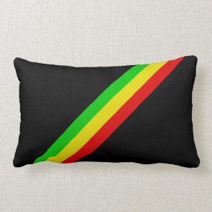 Rasta randar kudder lumbarkudde