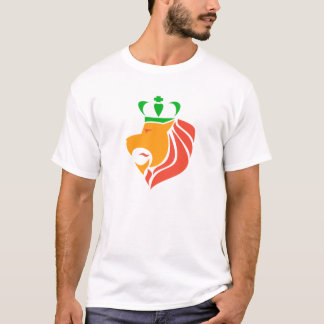 Rasta Reggae krönat lejont T Shirt