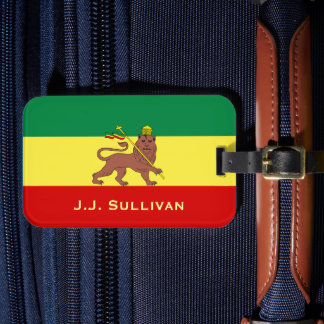 Rasta Reggae Lejon of Judah Bagagebricka