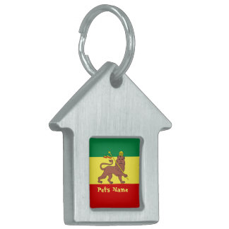 Rasta Reggae Lejon of Judah ID-bricka Husdjur