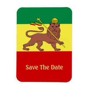 Rasta Reggae Lejon of Judah Magnet