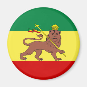 Rasta Reggae Lejon of Judah Magnet
