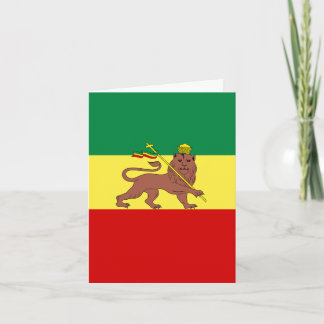 Rasta Reggae Lejon of Judah Tack Kort