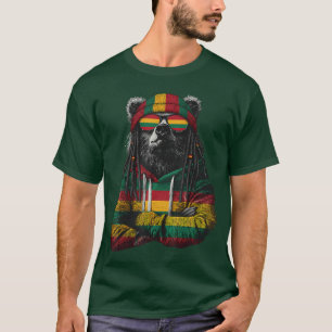 Rasta Reggae Musik Jamaica Rastafari Roots Jamaica T Shirt