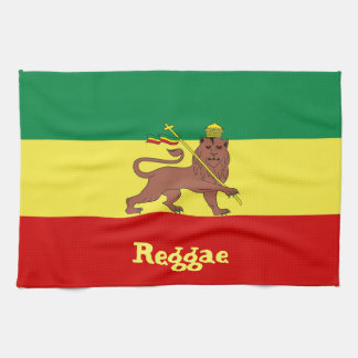 Rasta Reggae som är lejon av Judah Kökshandduk