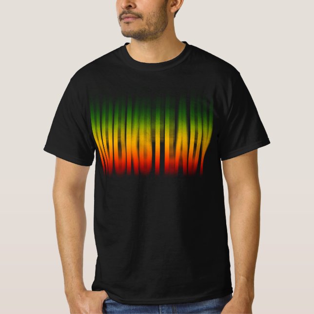 Rasta Reggae T Shirt (Framsida)