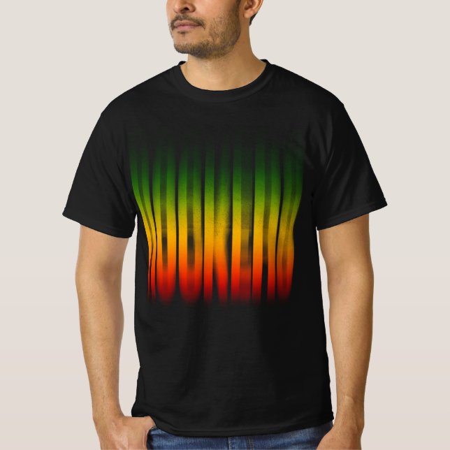Rasta Reggae T Shirt (Framsida)