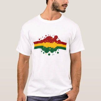 Rasta regnbåge t-shirt