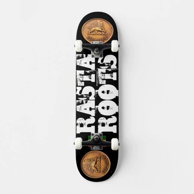 RASTA ROOTS Skateboard (Framsida)