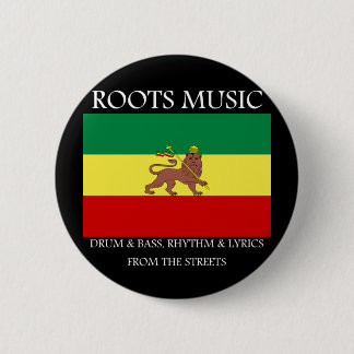 Rasta - rotar den musikEtiopien flagga som är Knapp