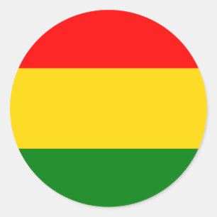 Rasta Runt Klistermärke