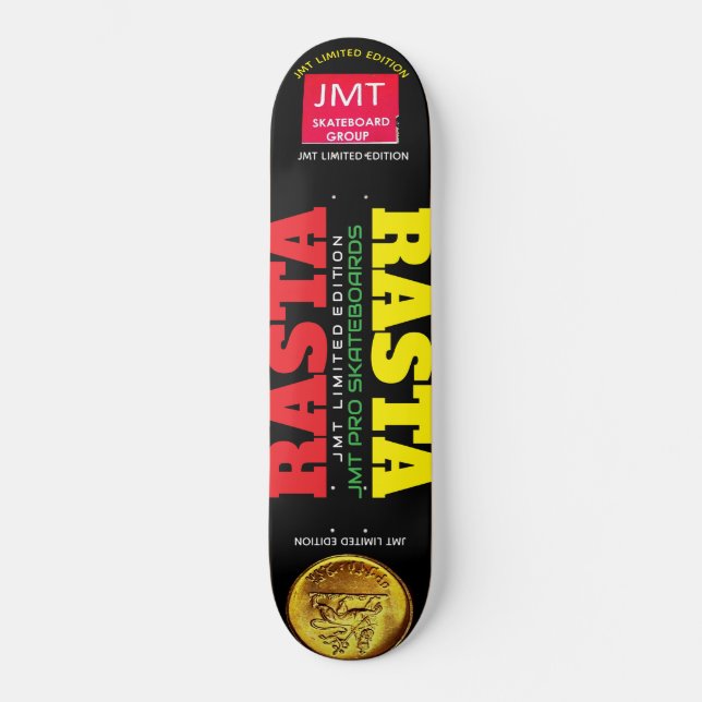 RASTA. Skateboard (Framsida)