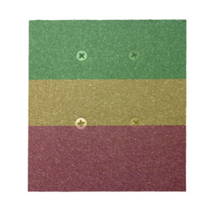 Rasta Skateboard Griptape Anteckningsblock