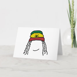 Rasta Smile Kort