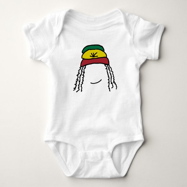 Rasta Smile T Shirt (Framsida)