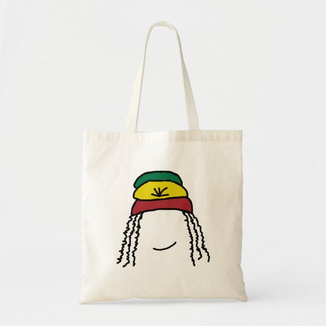 Rasta Smile Tygkasse (Framsidan)