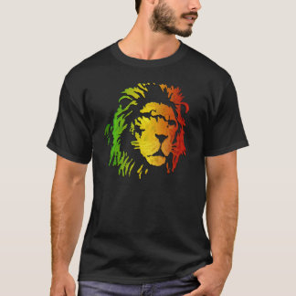 Rasta som är lejon av Judah lejona älskare Tee Shirt