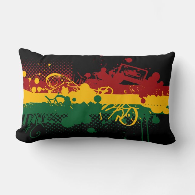Rasta Soul Lumbarkudde (Framsida)