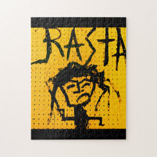 RASTA STICK FIGUR PUSSEL