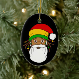 Rasta Tomte Jul Julgransprydnad Keramik